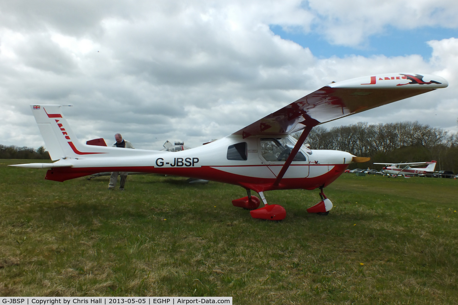 G-JBSP, 2000 Jabiru SP-470 C/N PFA 274B-13486, at the LAA Microlight Trade Fair, Popham