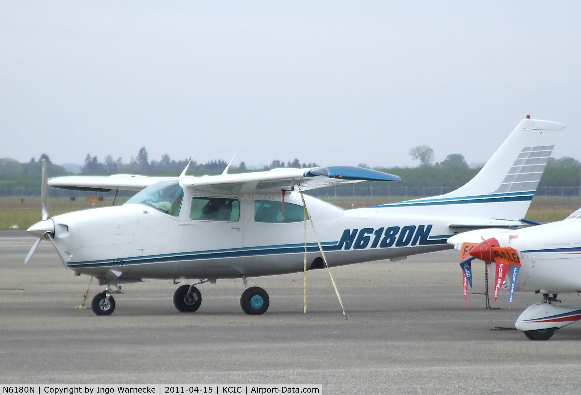 N6180N, 1978 Cessna T210M Turbo Centurion C/N 21062951, Cessna T210M Turbo Centurion at Chico municipal airport