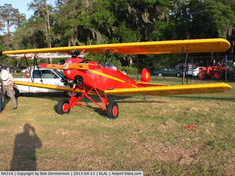 N431K, 1929 Fleet Model 2 C/N 154, Sun N Fun 2013 - Lakeland, FL