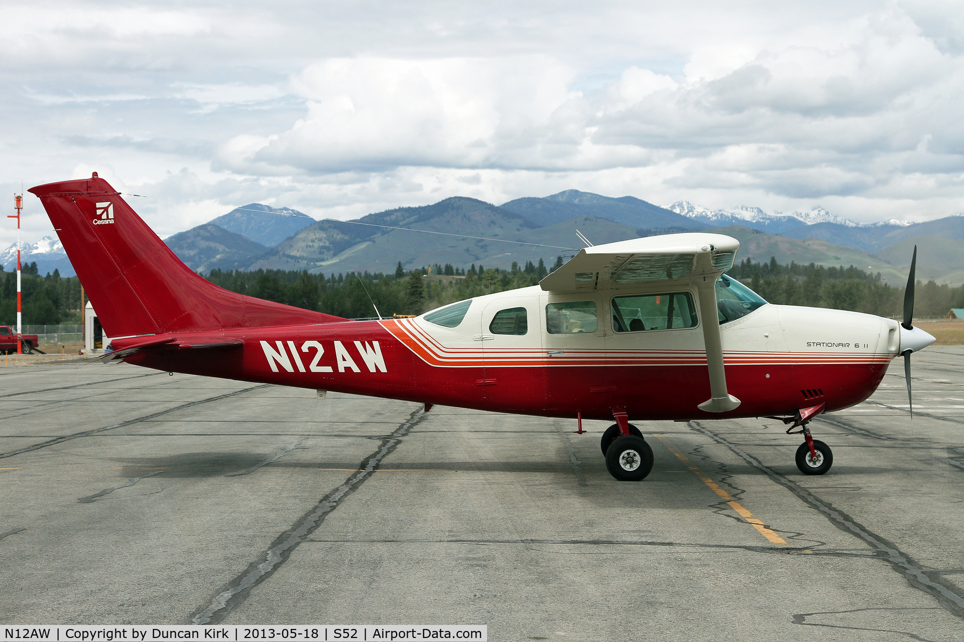 N12AW, 1978 Cessna U206G Stationair C/N U20604688, Vacationing in the Methow Valley, a big smoke jumper base in the summer months