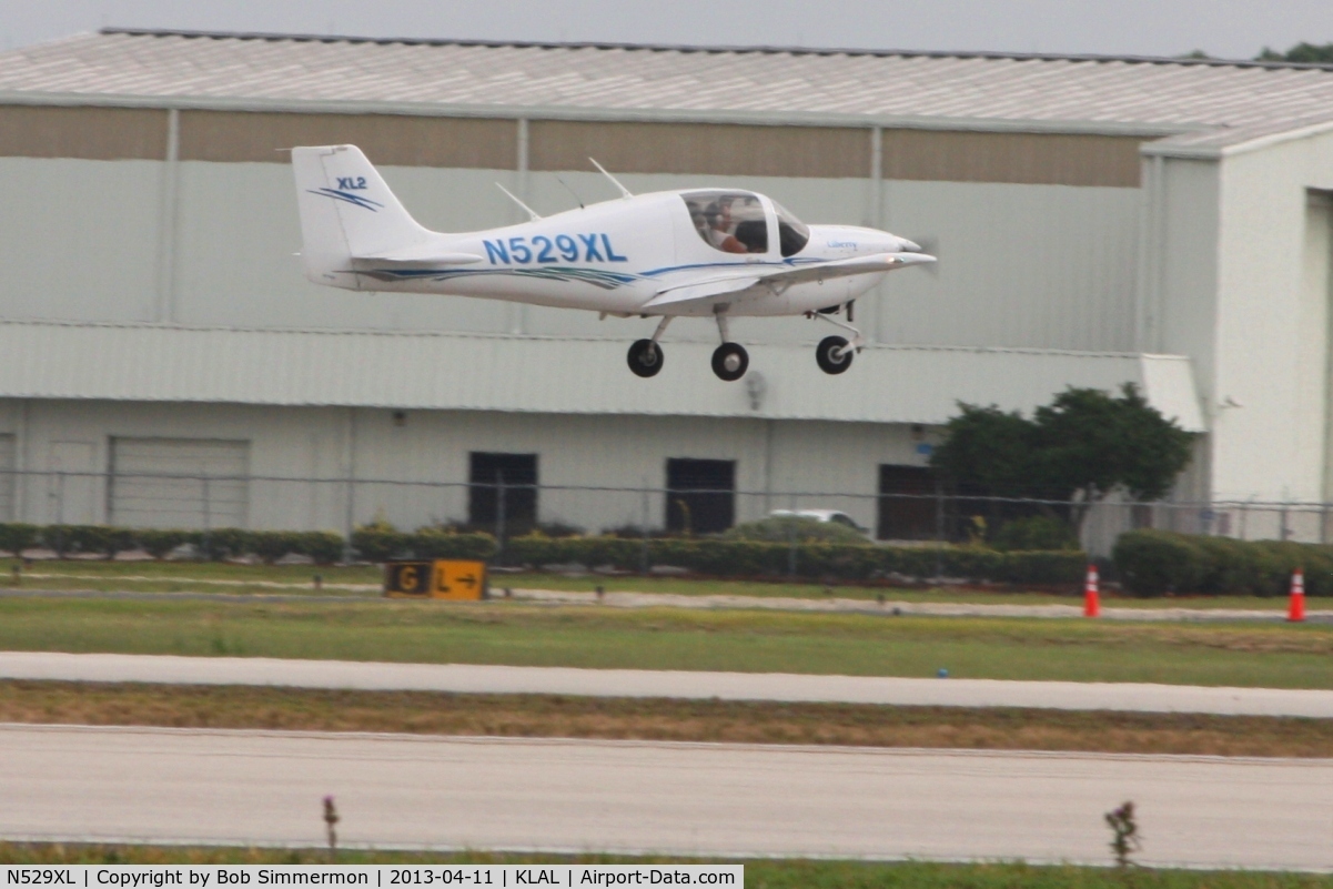 N529XL, 2006 Liberty XL-2 C/N 0023, Arriving at Sun N Fun 2013 - Lakeland, FL