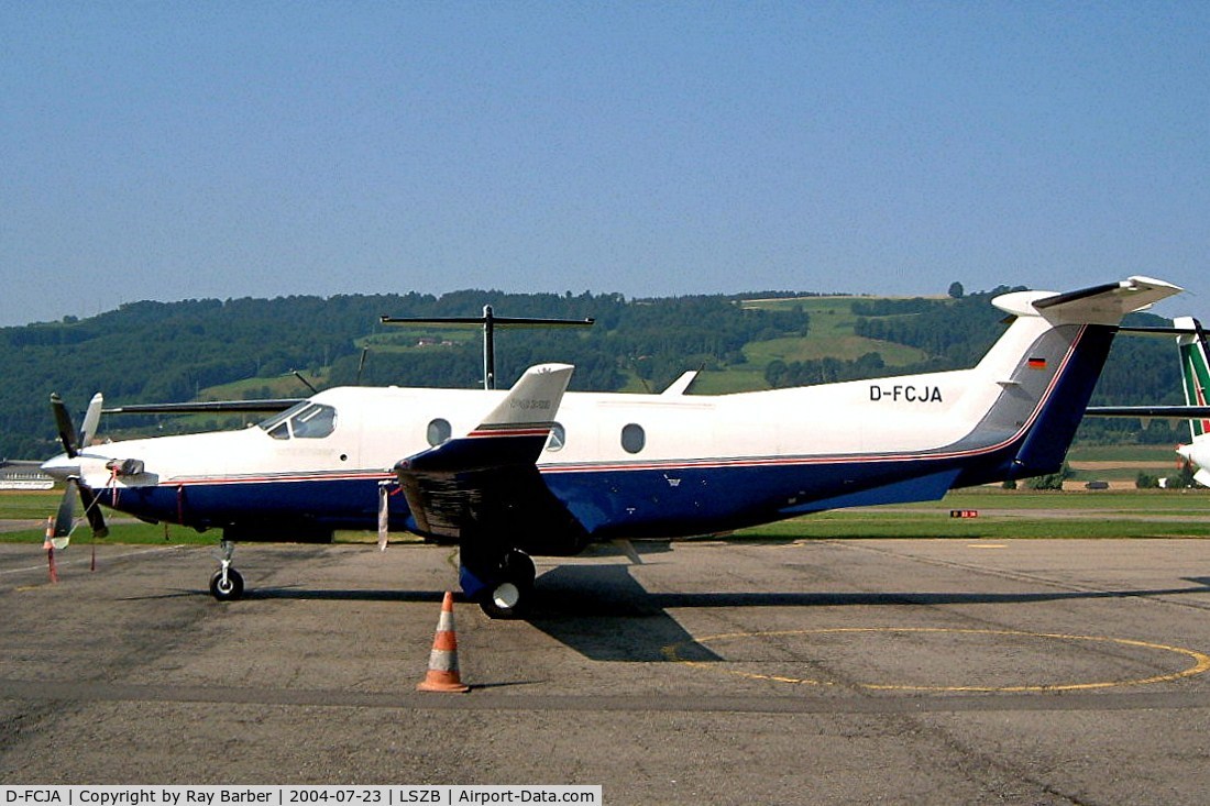 D-FCJA, 1997 Pilatus PC-12/45 C/N 177, Pilatus PC-12/45 [177] Bern-Belp~HB 23/07/2004
