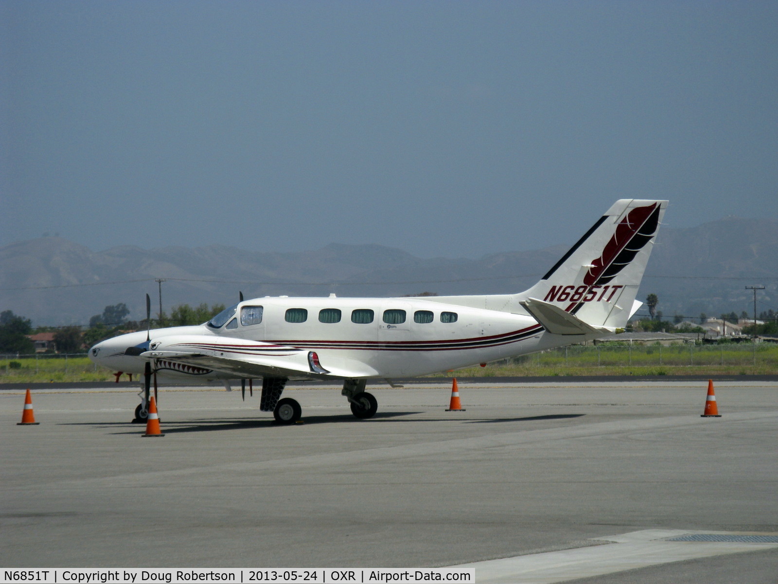 N6851T, 1981 Cessna 441 C/N 441-0211, 1981 Cessna 441 CONQUEST, two Garrett AiResearch TPE331-8-401S/402S Turboprops, each flat rated to 635.5 shp to 16,000'. Pressurized and air-conditioned.