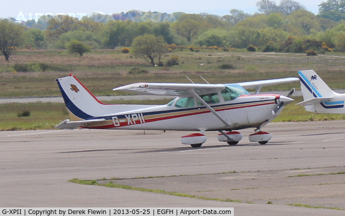 G-XPII, 1979 Cessna R172K Hawk XP C/N R1723071, Visiting CESSNA R172K seen at EGFH.