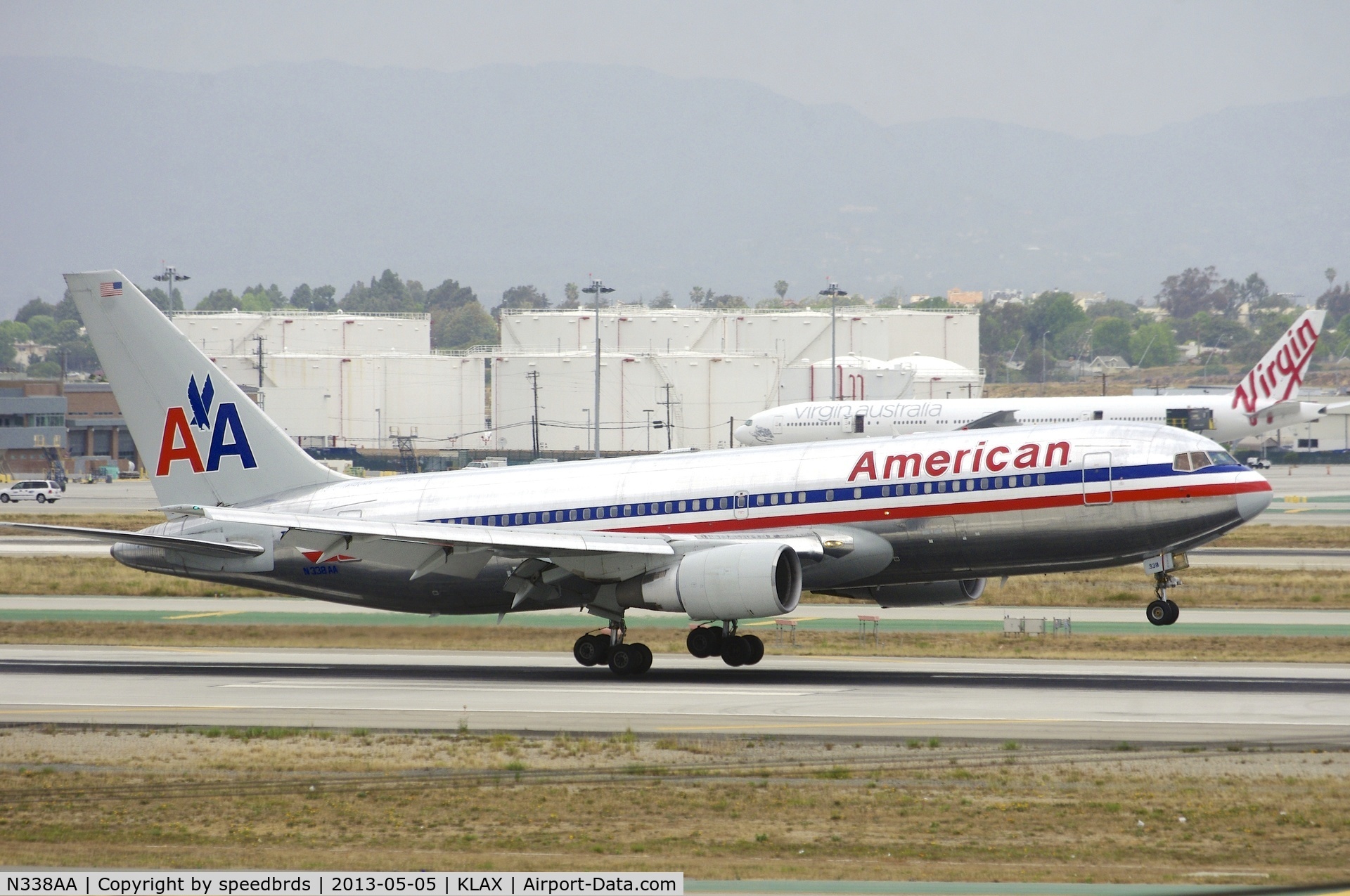 N338AA, 1987 Boeing 767-223 C/N 22335, American Airlines 767-200