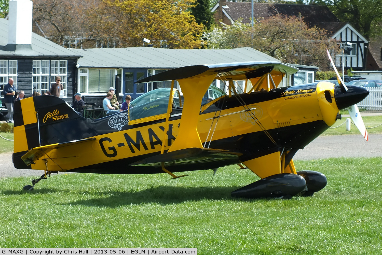 G-MAXG, 2001 Pitts S-1S Special C/N PFA 009-13233, White Waltham resident