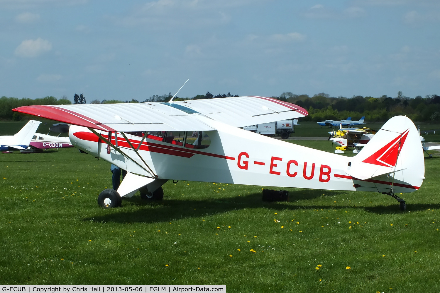 G-ECUB, 1958 Piper PA-18 Super Cub C/N 18-6279, White Waltham resident