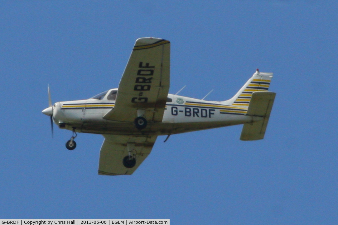 G-BRDF, 1977 Piper PA-28-161 Cherokee Warrior II C/N 28-7716085, White Waltham Airfield Ltd