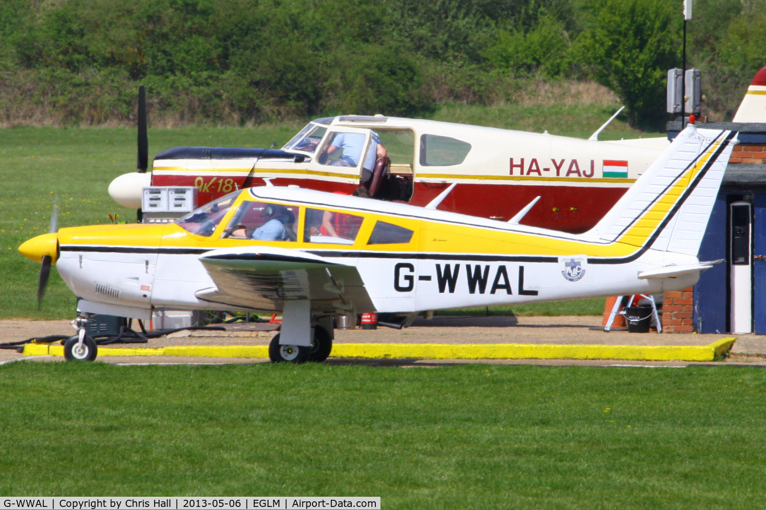 G-WWAL, 1968 Piper PA-28R-180 Cherokee Arrow C/N 28R-30461, White Waltham resident