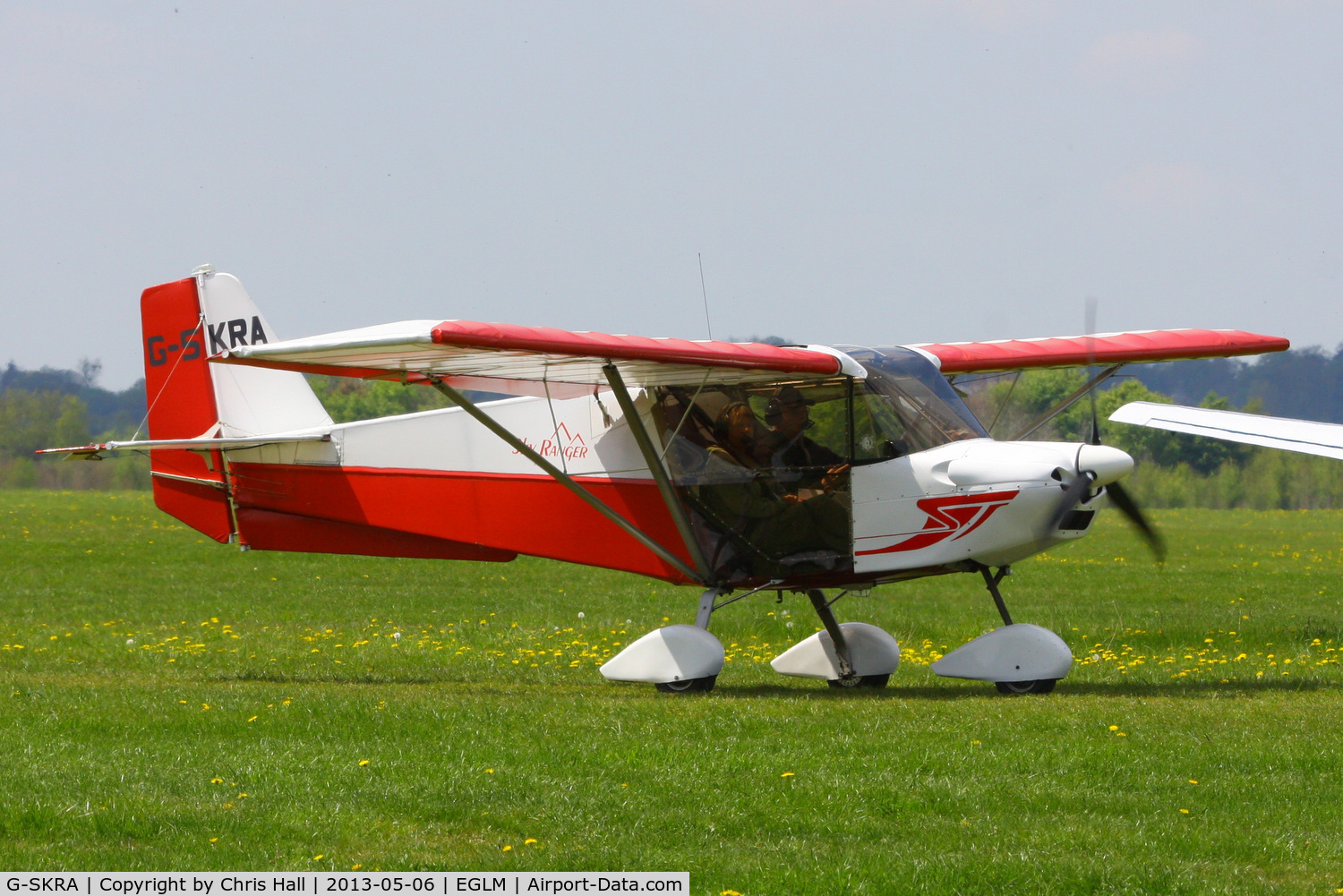G-SKRA, 2005 Best Off Skyranger 912(2) C/N BMAA/HB/458, White Waltham visitor