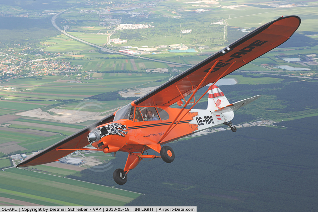 OE-APE, Piper PA-18-150 Super Cub C/N 18-7736, Piper 18