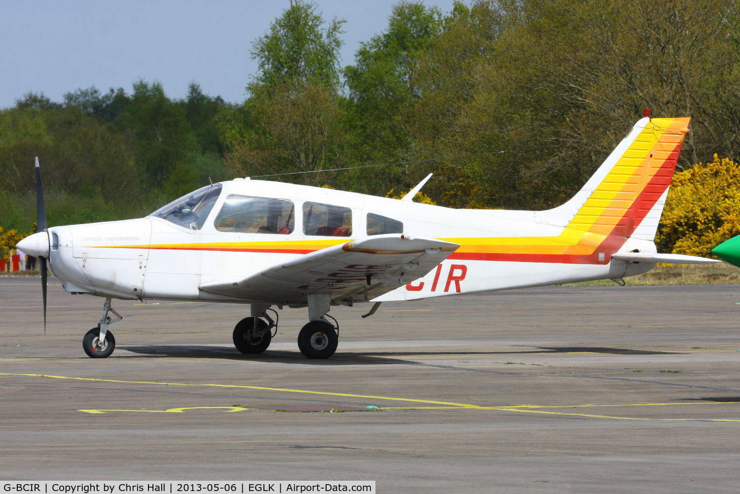G-BCIR, 1974 Piper PA-28-151 Cherokee Warrior C/N 28-7415401, privately owned