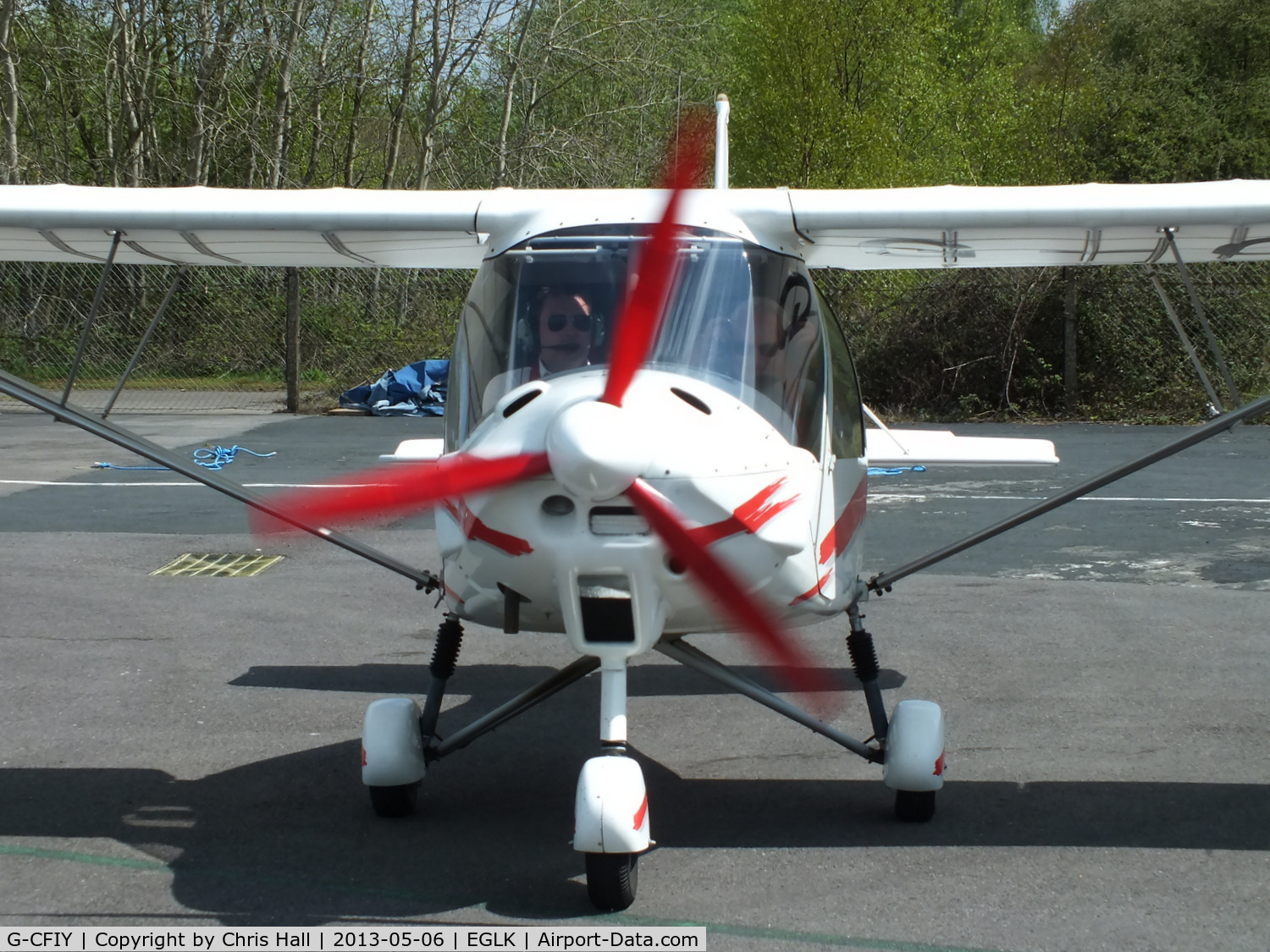 G-CFIY, 2008 Comco Ikarus C42 FB100 C/N 0804-6954, Aerosport Aviation Ltd