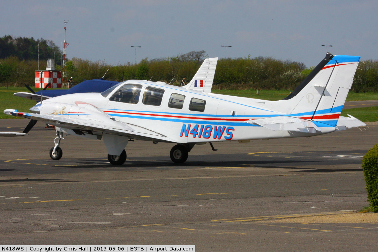N418WS, 2000 Hawker Beechcraft Corp G58 Baron C/N TH-2254, Millburn World Travel Services