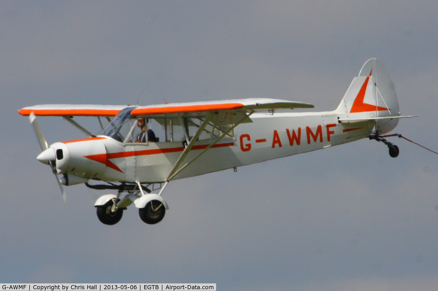 G-AWMF, 1968 Piper PA-18-150 Super Cub C/N 18-8674, Booker Gliding Club