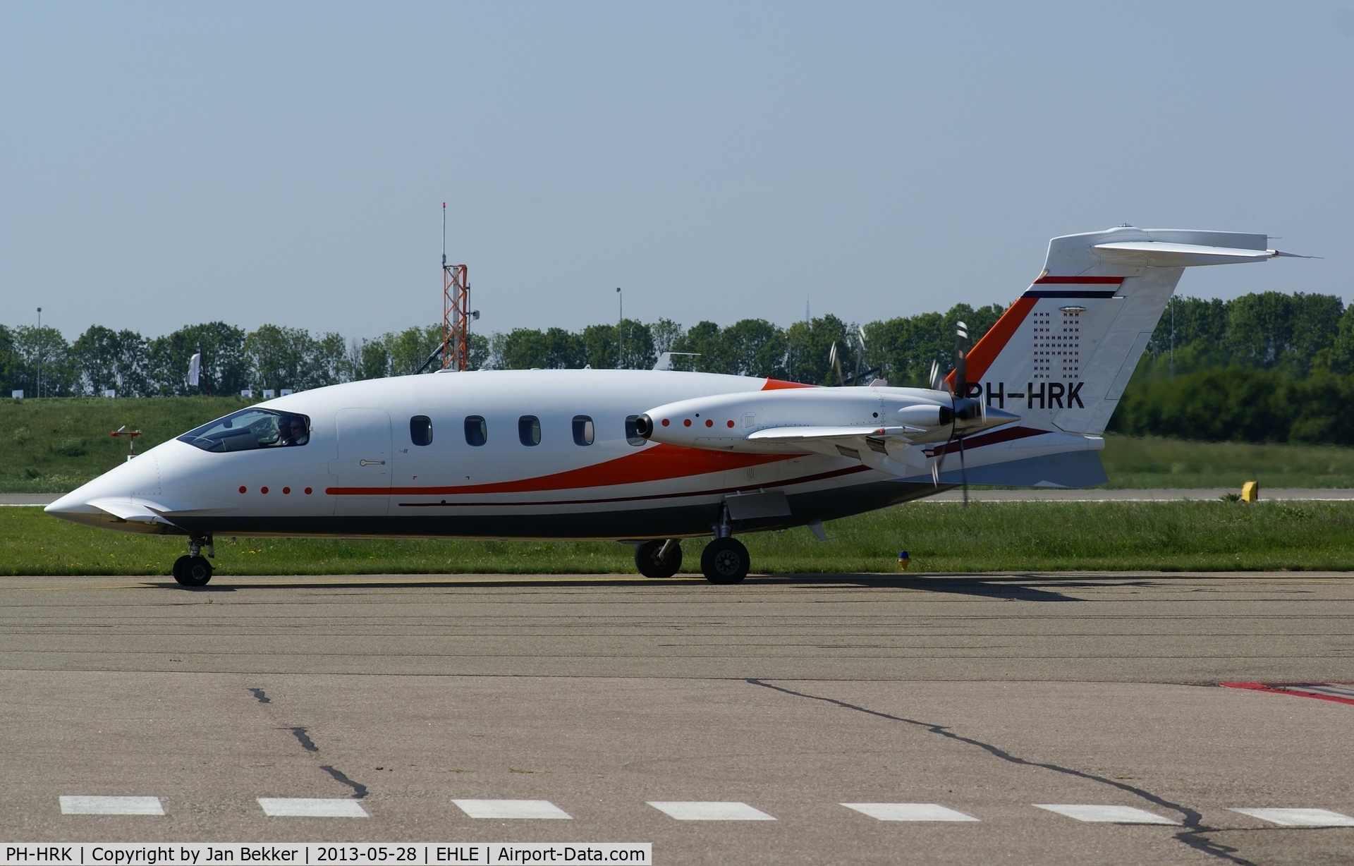 PH-HRK, 2006 Piaggio P-180 Avanti C/N 1120, Just arrived at Lelystad Airport