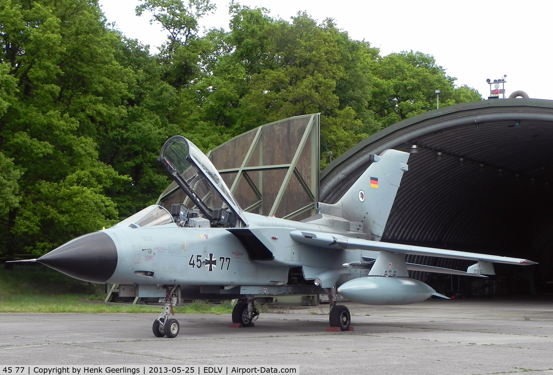 45 77, Panavia Tornado IDS(T) C/N 690/GT059/4277, 10 Years Airport Weeze , Airportfestival , May 2013