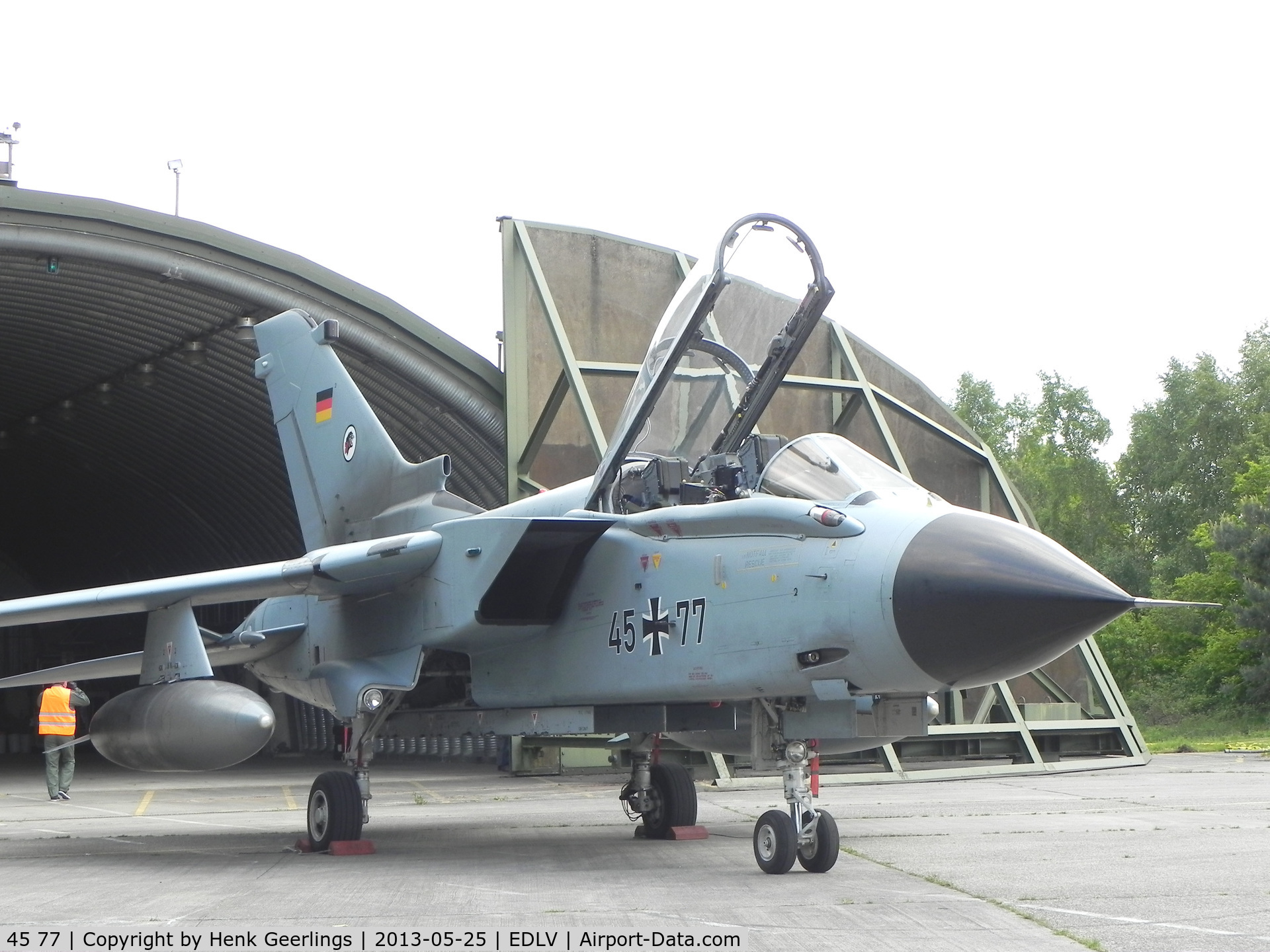 45 77, Panavia Tornado IDS(T) C/N 690/GT059/4277, 10 Years Airport Weeze , Airportfestival , May 2013