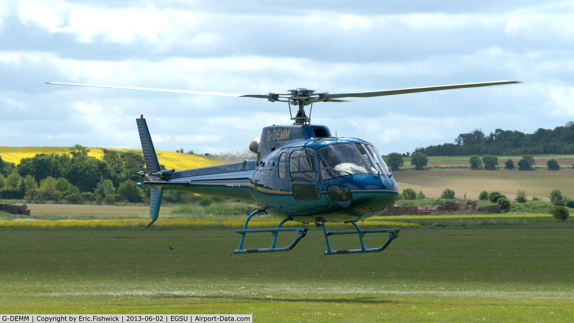 G-DEMM, 2003 Eurocopter AS-350B-2 Ecureuil Ecureuil C/N 3741, 43. G-DEMM at Duxford Airfield.