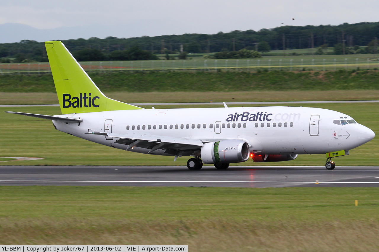 YL-BBM, 1992 Boeing 737-522 C/N 26680, Air Baltic