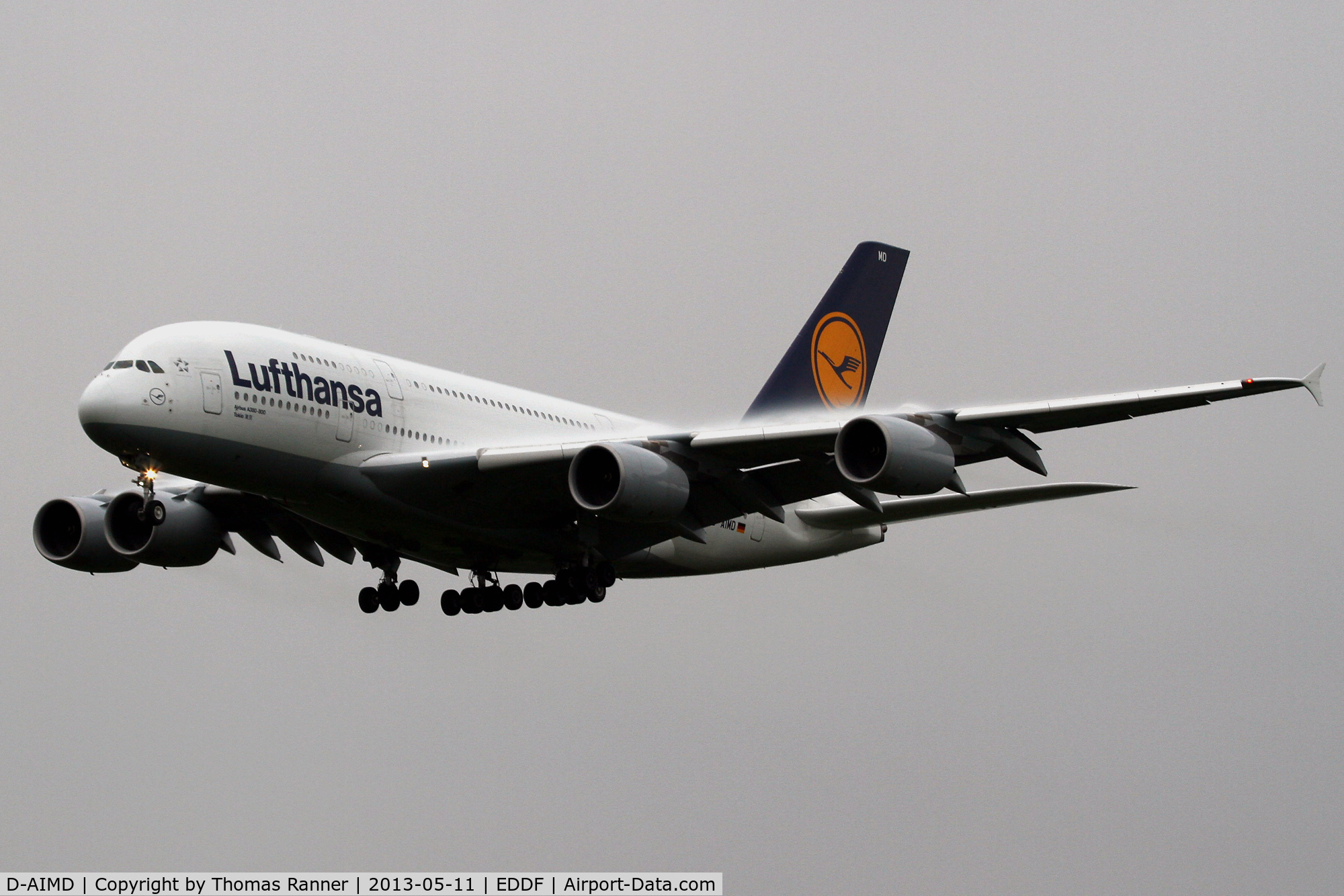 D-AIMD, 2010 Airbus A380-841 C/N 048, Lufthansa Airbus A380