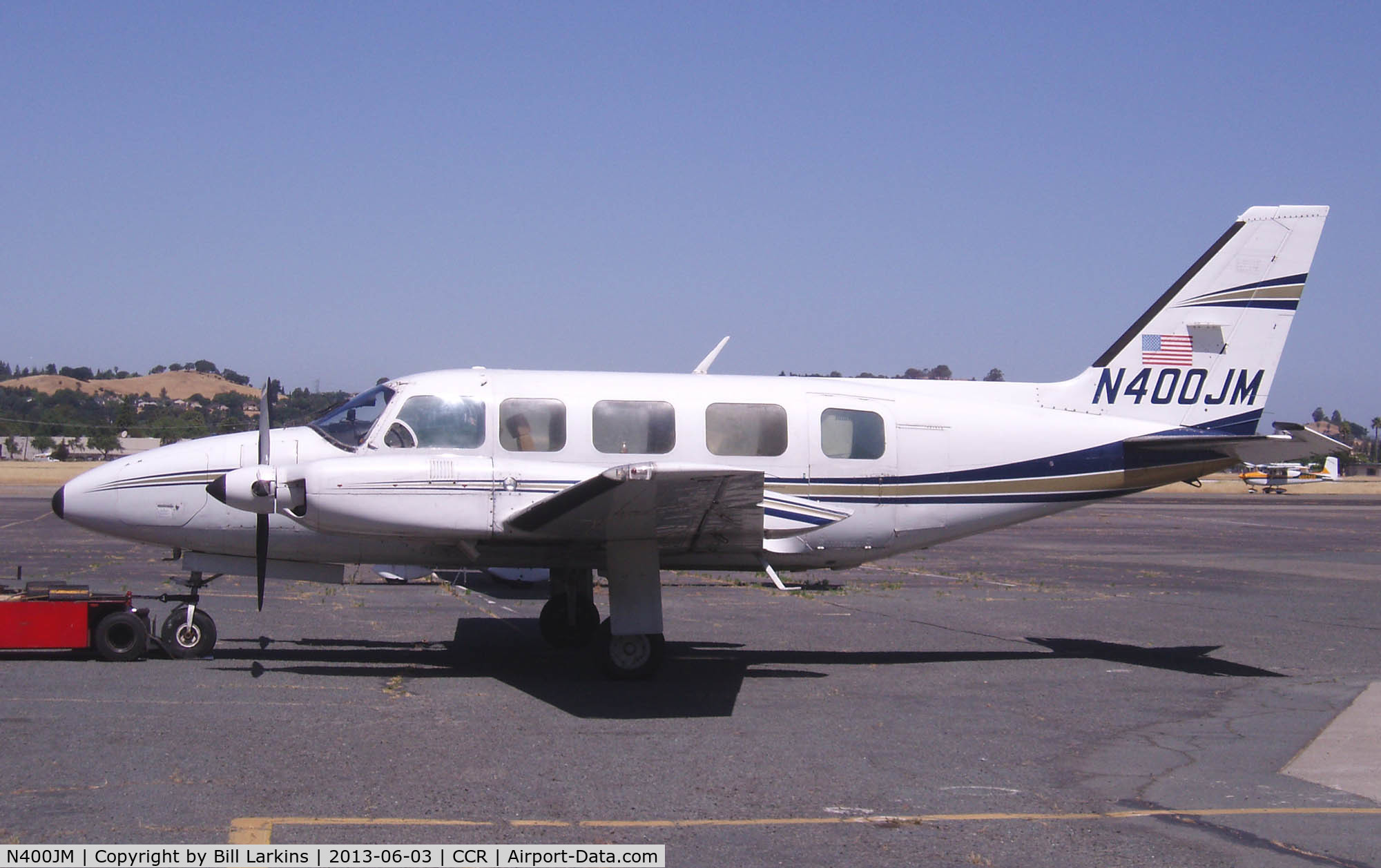 N400JM, 1980 Piper PA-31-350 Chieftain C/N 31-8152002, Visitor