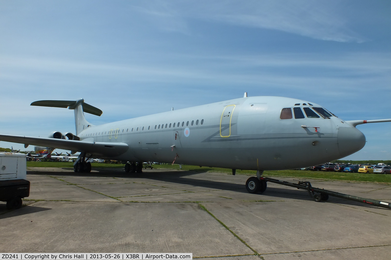 ZD241, 1968 Vickers Super VC10 K.4 C/N 863, at the Cold War Jets open day, Bruntingthorpe