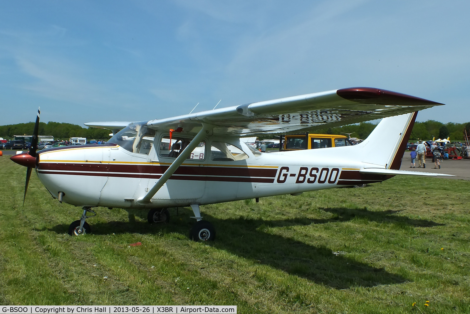 G-BSOO, 1964 Cessna 172F C/N 172-52431, at the Cold War Jets open day, Bruntingthorpe