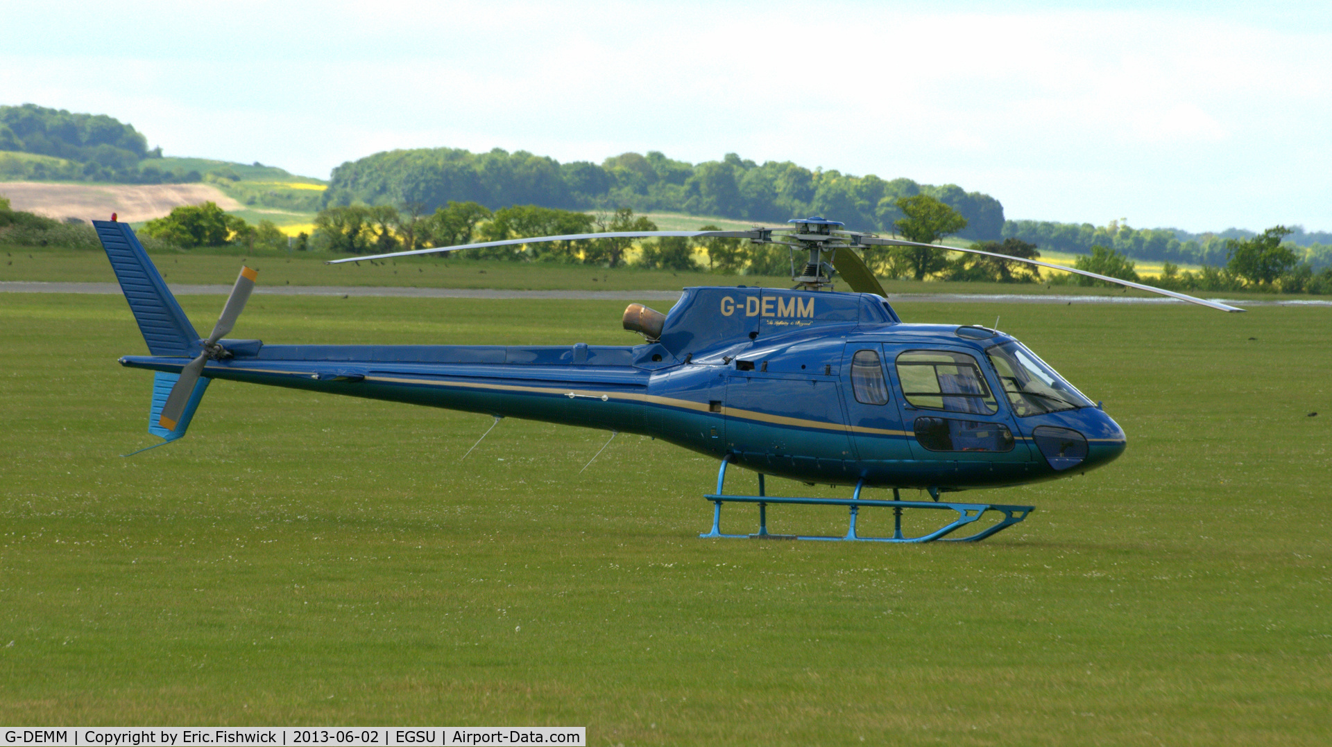 G-DEMM, 2003 Eurocopter AS-350B-2 Ecureuil Ecureuil C/N 3741, 1. G-DEMM at Duxford Airfield.