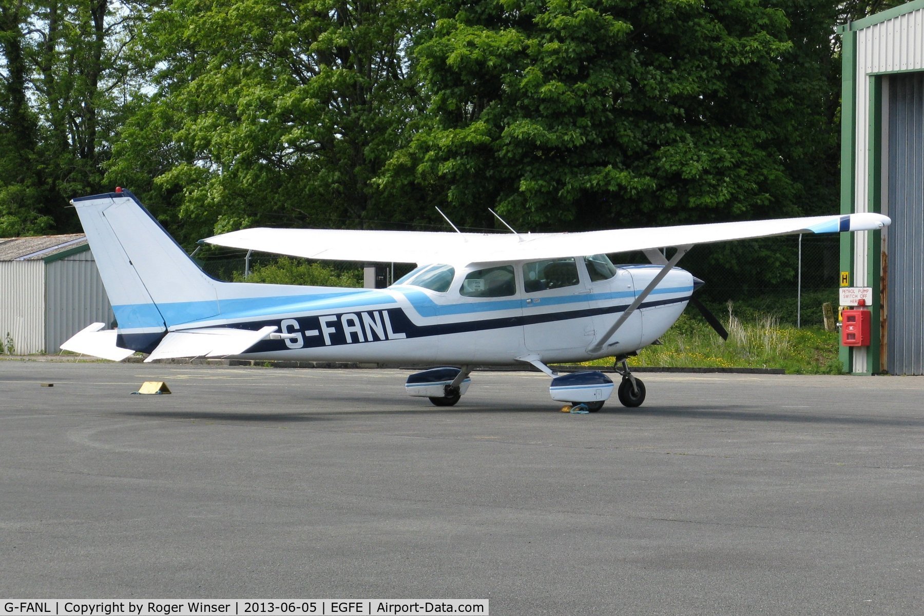 G-FANL, 1978 Cessna R172K Hawk XP C/N R172-2873, Resident Hawk XP operated by FlyWales.