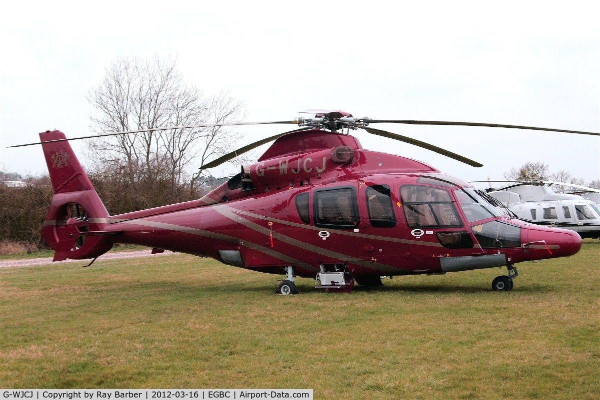 G-WJCJ, 2006 Eurocopter EC-155B-1 C/N 6748, Eurocopter EC.155B1 Dauphin [6748] (Starspeed) Cheltenham Racecourse~G 16/03/2012