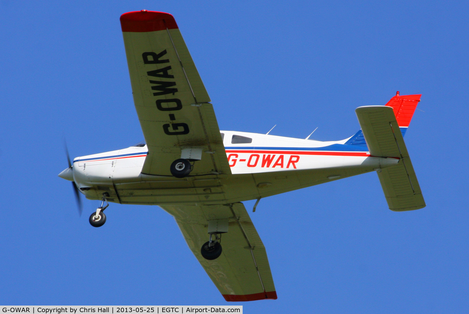 G-OWAR, 1986 Piper PA-28-161 Cherokee Warrior II C/N 28-8616054, Bickertons Aerodromes Ltd
