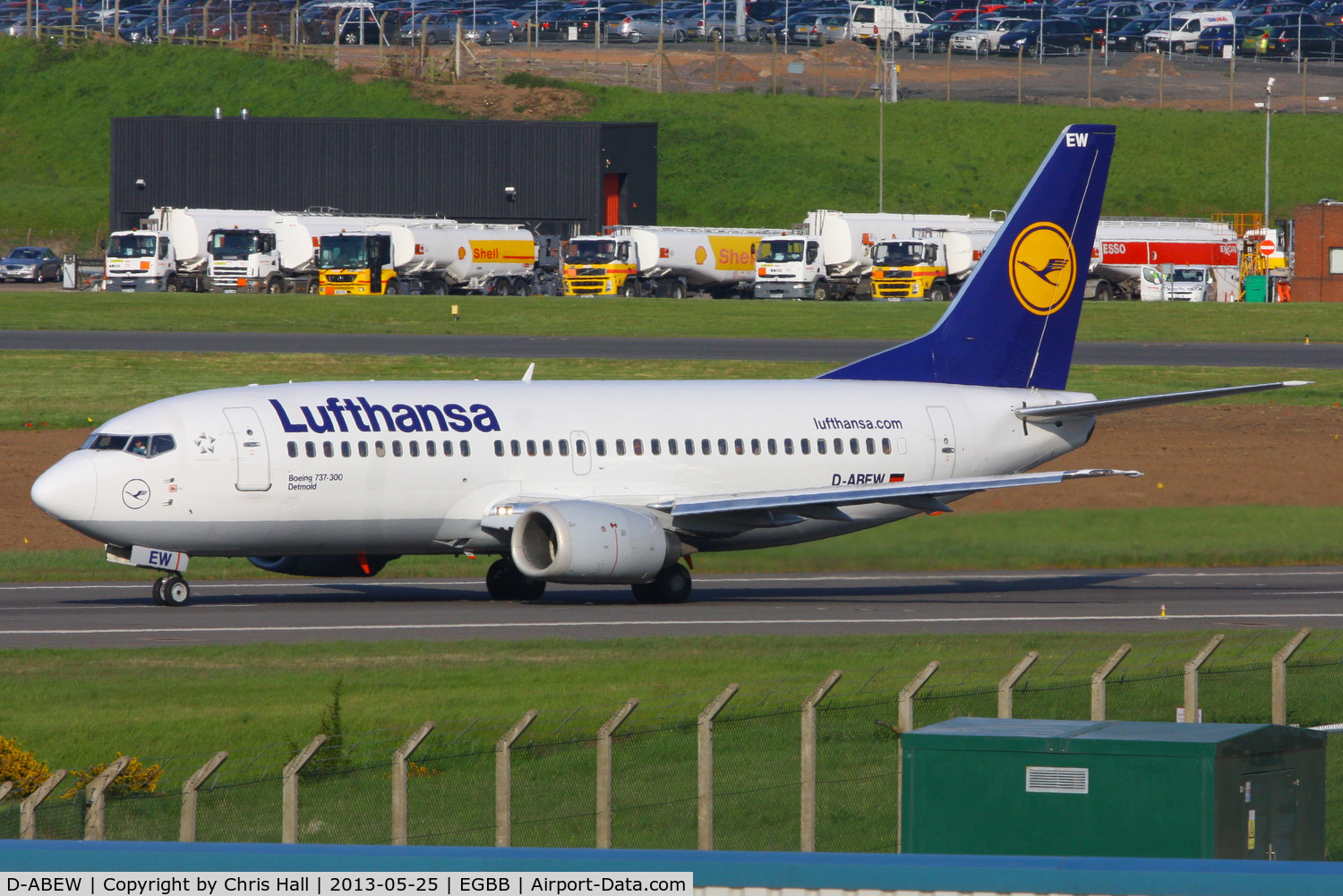 D-ABEW, 1995 Boeing 737-330 C/N 27905, Lufthansa