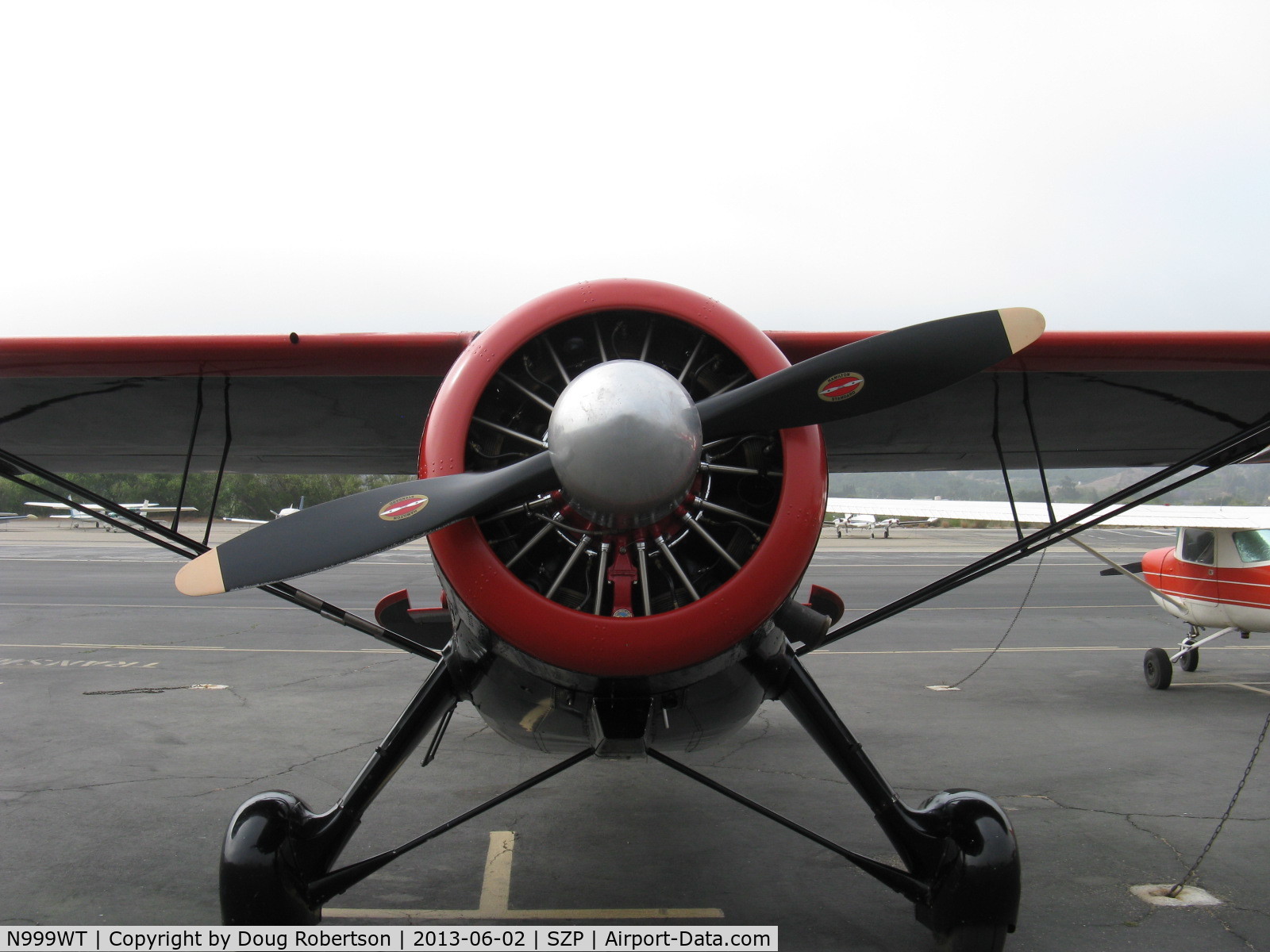 N999WT, 1943 Howard Aircraft DGA-15P C/N 29462, 1943 Howard DGA-15P 'Black Bear', P&W R-985 Wasp Jr. 450 Hp, large spinner, prop
