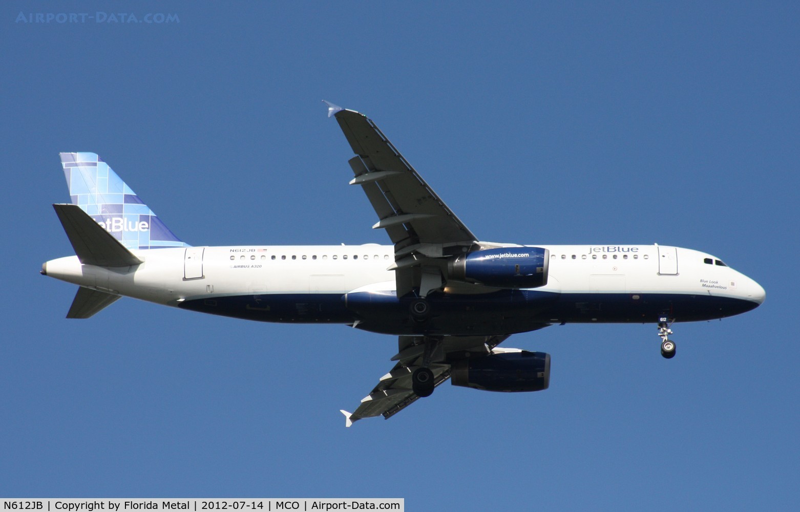 N612JB, 2005 Airbus A320-232 C/N 2447, Jet Blue A320