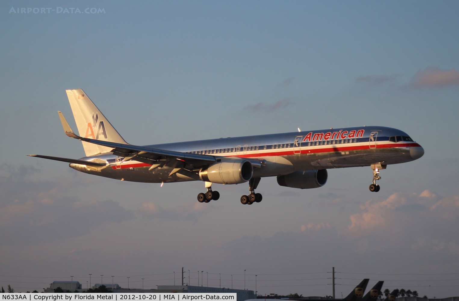 N633AA, 1990 Boeing 757-223 C/N 24591, American 757