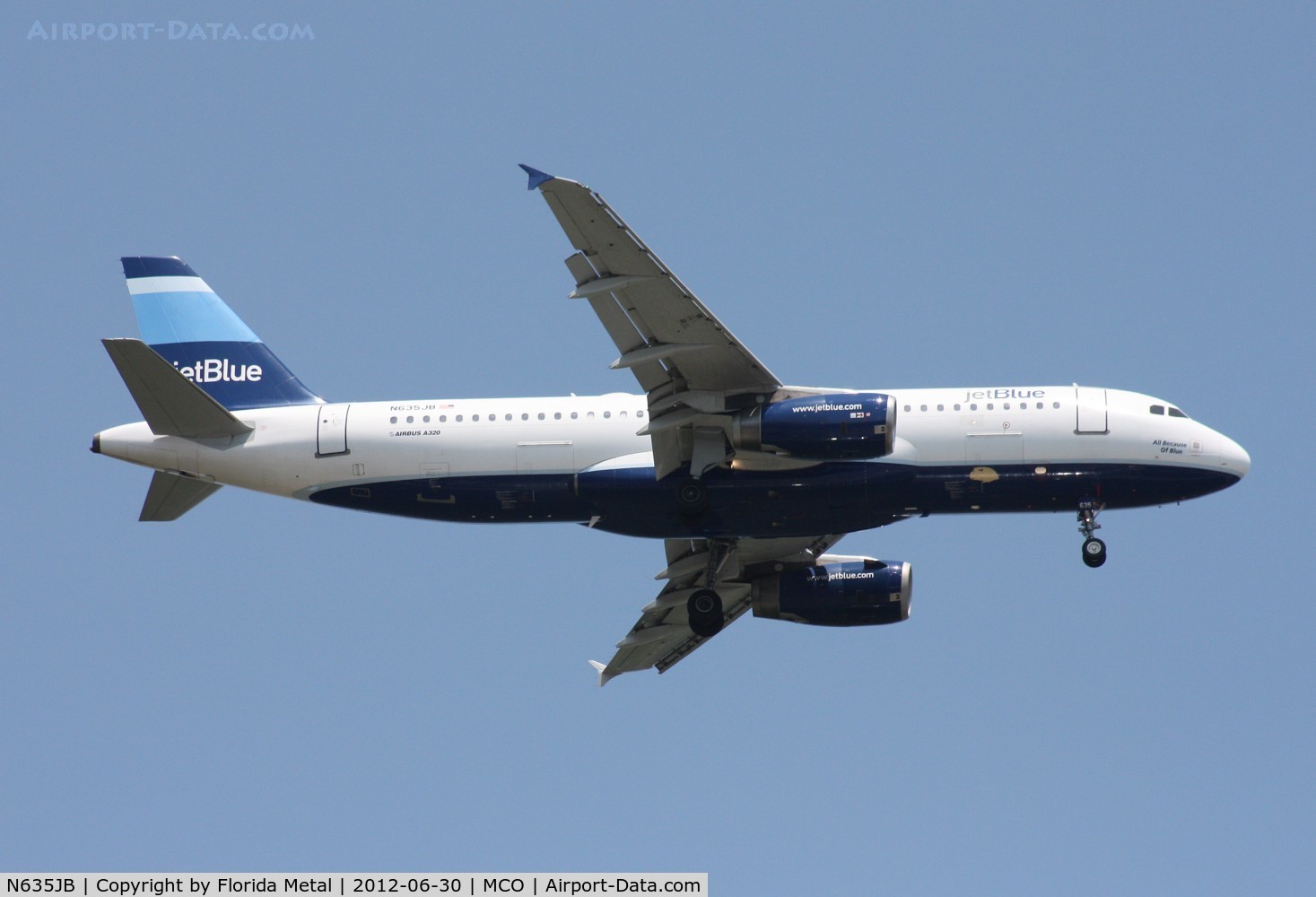 N635JB, 2006 Airbus A320-232 C/N 2725, Jet Blue A320