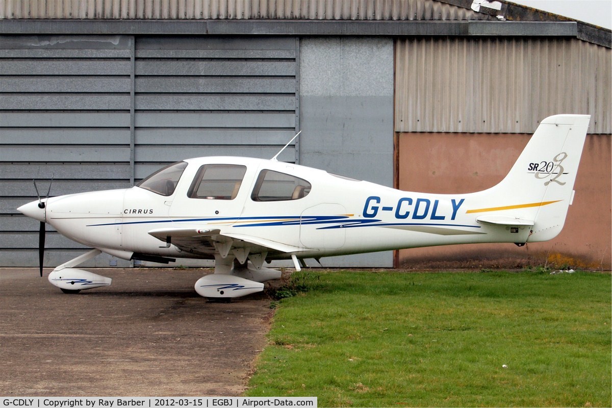 G-CDLY, 2005 Cirrus SR20 G2 C/N 1519, Cirrus Design SR-20G2 [1519] Staverton~G 15/03/2012