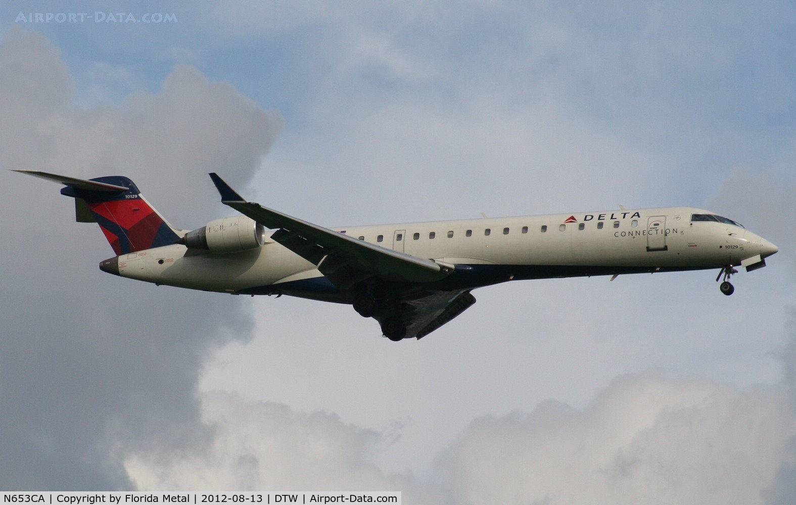 N653CA, 2003 Bombardier CRJ-700 (CL-600-2C10) Regional Jet C/N 10129, Delta Connection CRJ 700