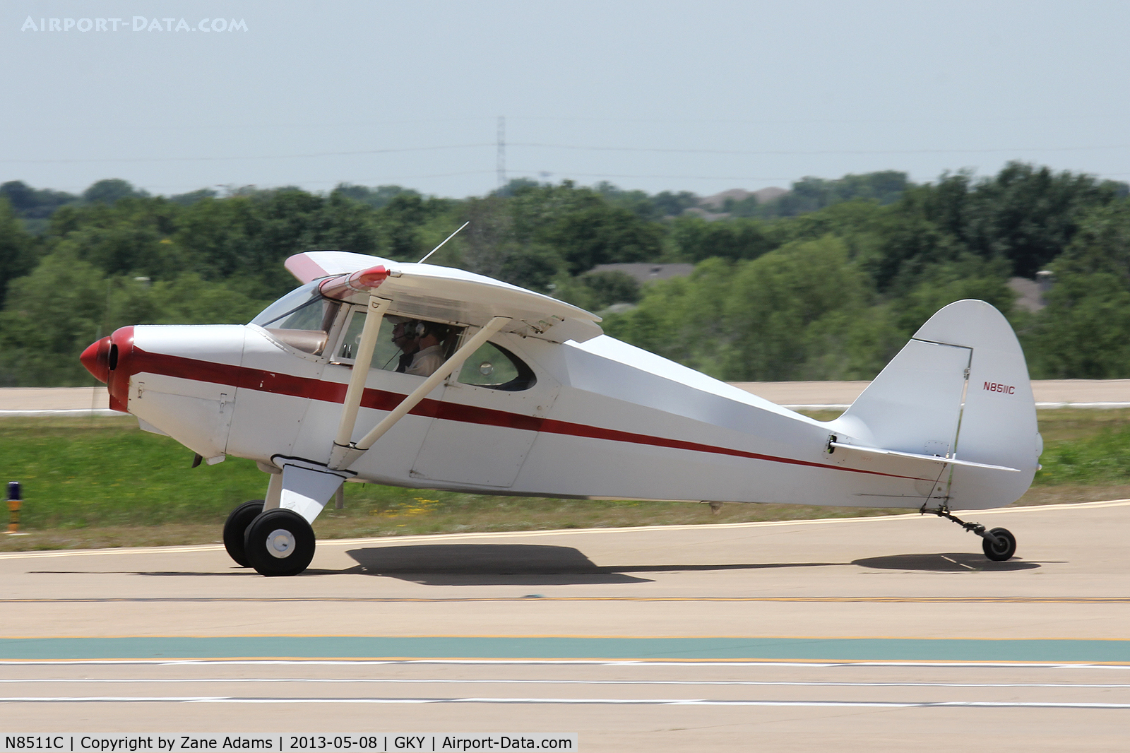 N8511C, 1953 Piper PA-22-135 Tri-Pacer C/N 22-1219, At Arlington Municipal Airport