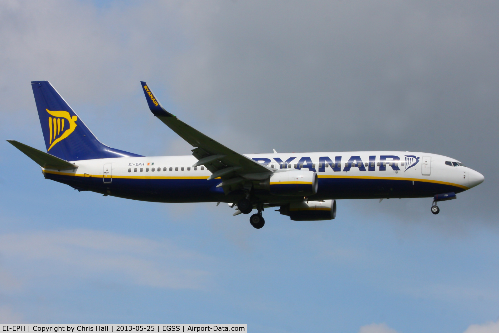 EI-EPH, 2011 Boeing 737-8AS C/N 40311, Ryanair