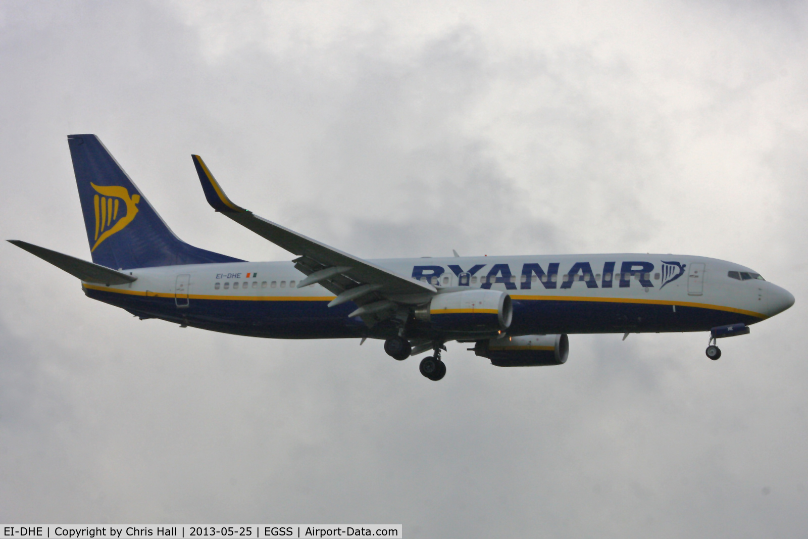 EI-DHE, 2005 Boeing 737-8AS C/N 33574, Ryanair