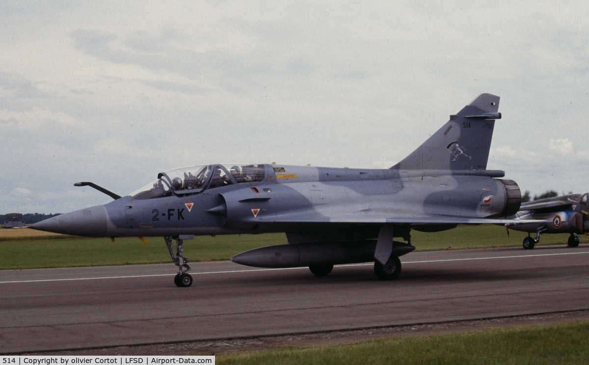 514, Dassault Mirage 2000B C/N 164, Dijon airshow 1997
