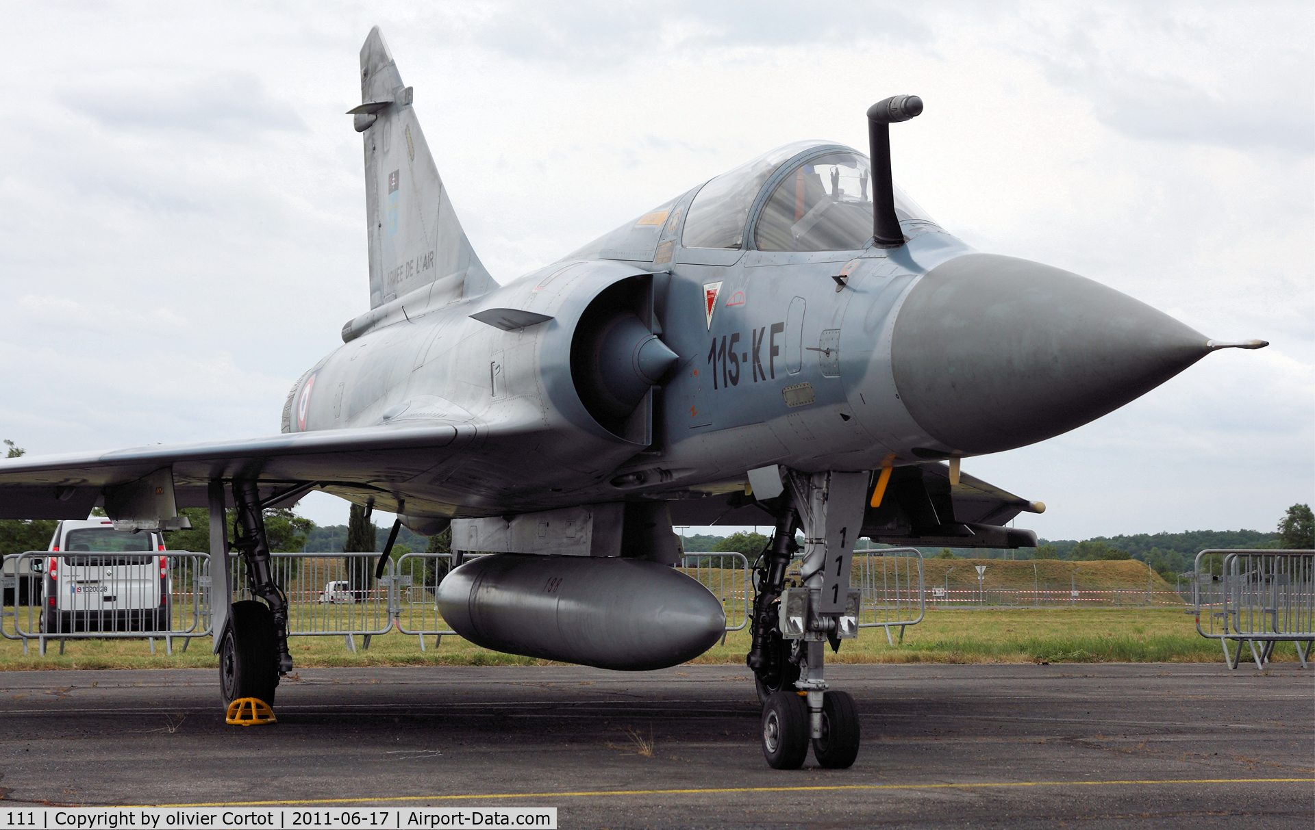 111, Dassault Mirage 2000C C/N 111, Saint Dizier airshow 2011