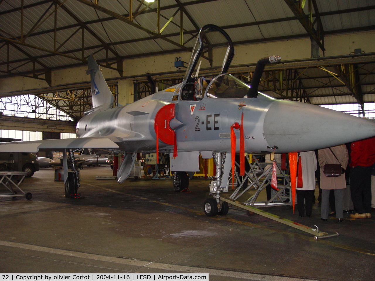 72, Dassault Mirage 2000-5F C/N 309, Maintenance procedure, Dijon AB