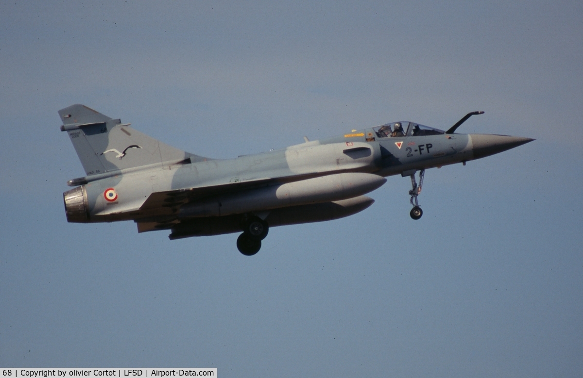 68, Dassault Mirage 2000-5F C/N 300, coded 2-FP when used by the EC 2/2 squadron