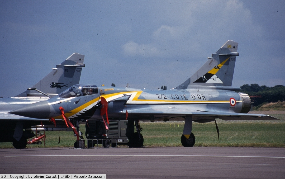 50, Dassault Mirage 2000C C/N 19, Special markings, Dijon Airshow 2000