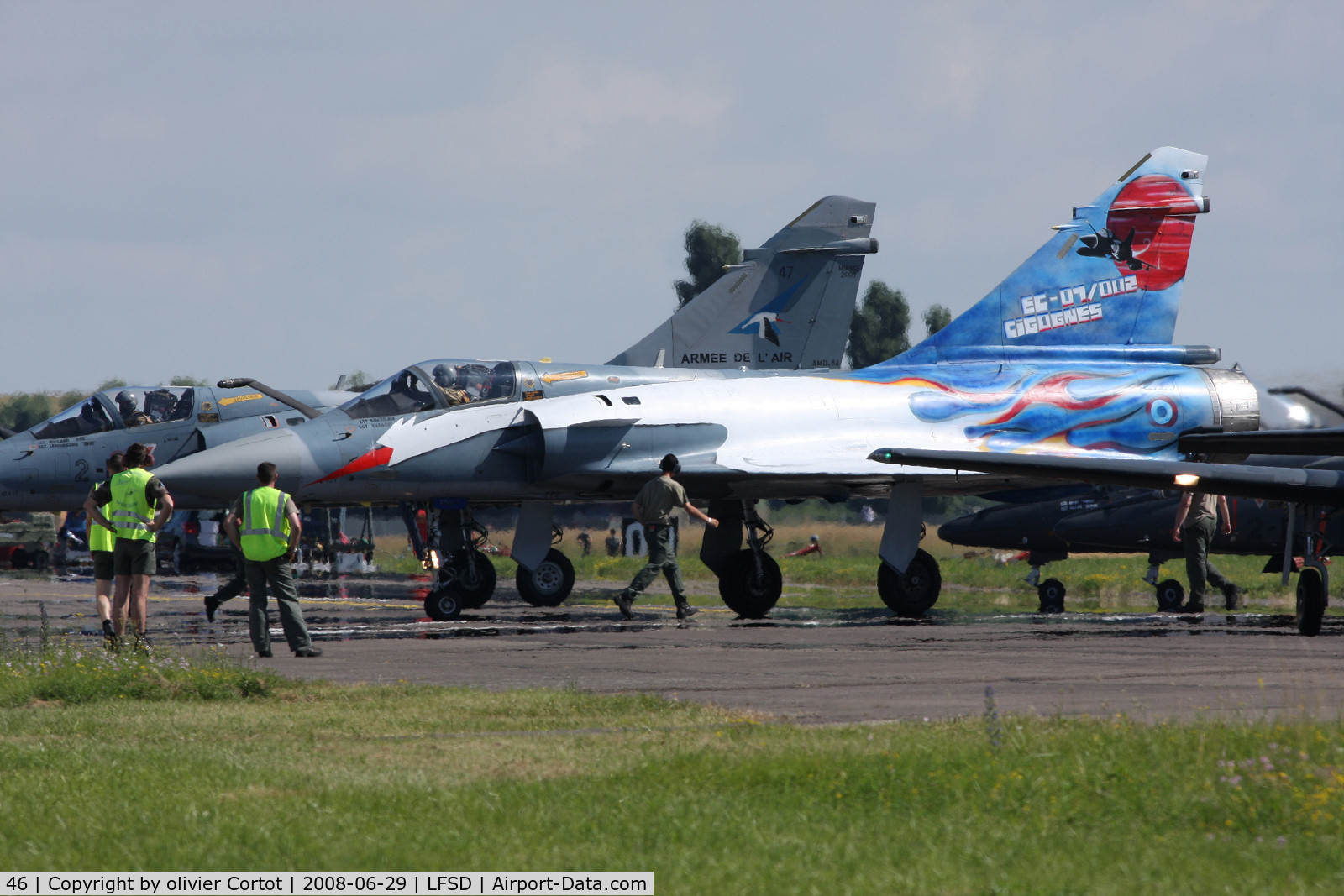 46, Dassault Mirage 2000-5F C/N 213, Special markings for the Dijon Airshow 2008
