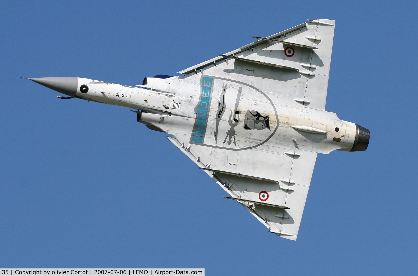 35, Dassault Mirage 2000C C/N 154, Orange 2007