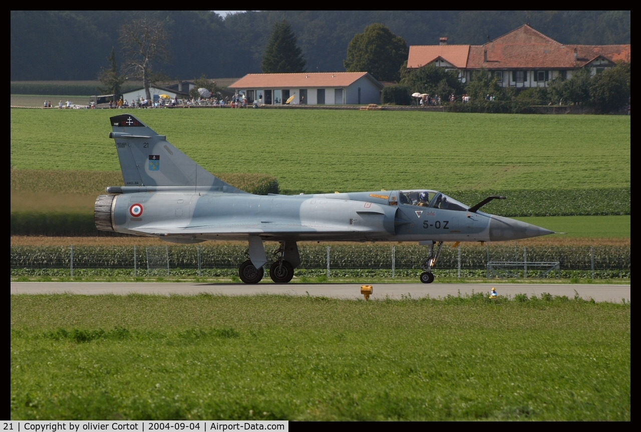 21, Dassault Mirage 2000C C/N 21, Payerne airshow 2004